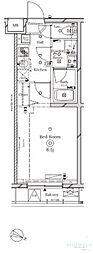 Raffistar志村坂下 1Kの間取図画像