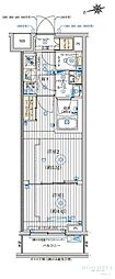 板橋区高島平7丁目マンション 2Kの間取図画像