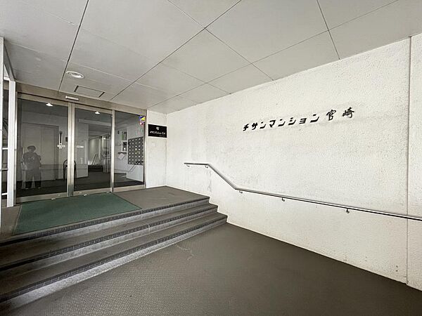 マンション入口です。
