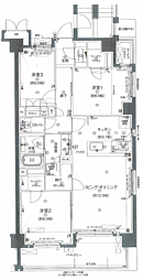 ブランシエラ神宮の杜 3LDKの間取図画像