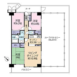 間取図画像 3LDK