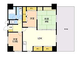 グランピア博多東 3LDKの間取図画像