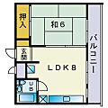 サンハイツ比恵1階4.6万円