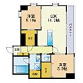 GRANDIR博多駅南8階14.5万円