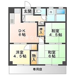 間取図画像 3DK
