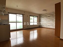 パストラル板倉B 1階2LDKのリビング/ダイニング