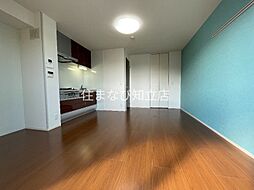 ヴィラ小山　A 2階ワンルームのリビング/ダイニング