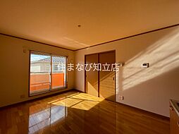 名鉄名古屋本線 牛田駅 徒歩9分の賃貸アパート 2階2DKのリビング/ダイニング