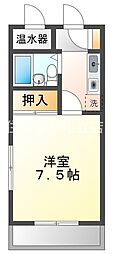 間取図画像 1K