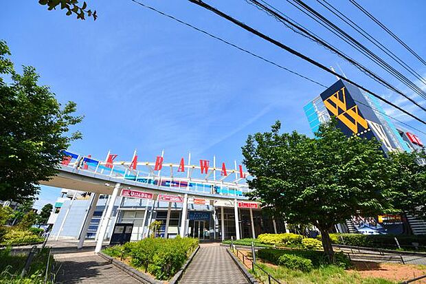 ワカバウォーク 徒歩21分。 1675m