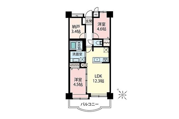 間取り：311002474416