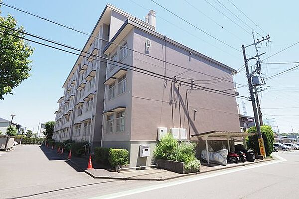若葉グリーンハイツ　D号棟　現地外観