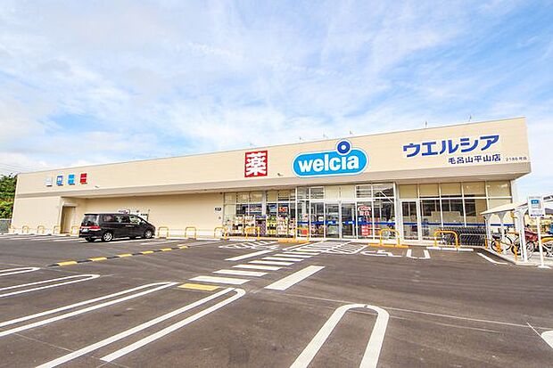 ウエルシア毛呂山平山店 徒歩9分。 720m