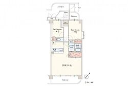 間取図画像 3LDK
