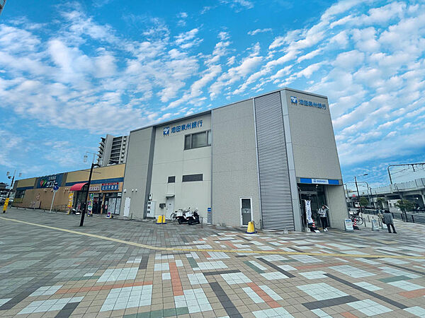 池田泉州銀行東岸和田支店まで徒歩約17分