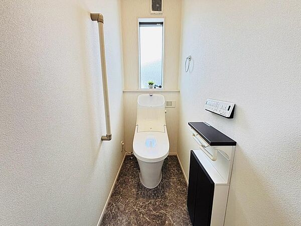 シンプルでお手入れしやすい空間です。