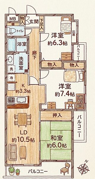 間取り：327002955665
