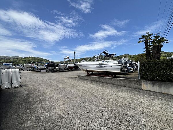 ボート置き場