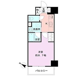 S-FORT新潟笹口 1Kの間取図画像