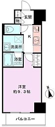 S-FORT新潟本町 1Kの間取図画像