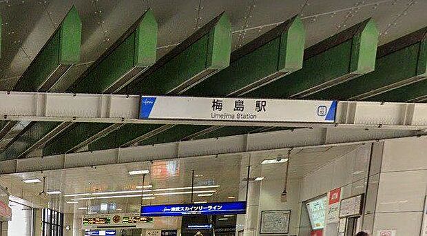 梅島駅 220m