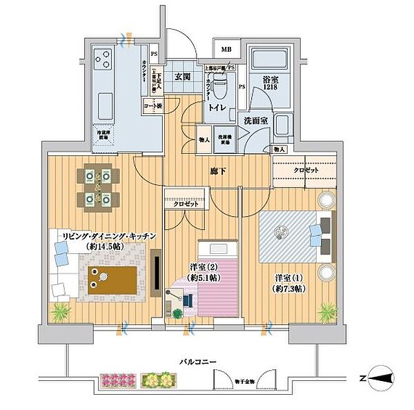 間取り：314002541716