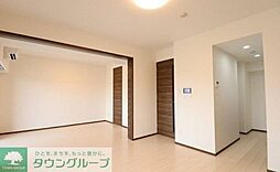 ジェノヴィア南千住IVスカイガーデン 9階1LDKのリビング/ダイニング