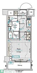 ブライズフォルム墨田 3階1Kの間取り