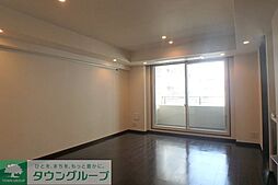 東京メトロ日比谷線 茅場町駅 徒歩4分の賃貸マンション 8階2LDKのリビング/ダイニング