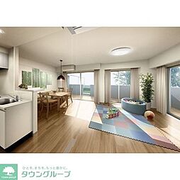 ラグゼナ平井ノース 4階ワンルームのリビング/ダイニング