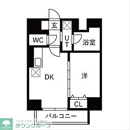 間取図画像 1DK
