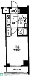 アイルヴァーチェ押上ノルド 1Kの間取図画像
