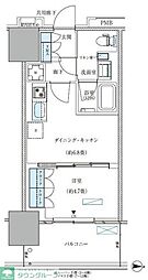 江東区大島4丁目マンション 1DKの間取図画像