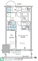 江東区大島4丁目マンション 1LDKの間取図画像