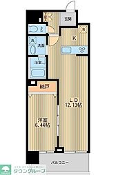 PRIMEURBANとうきょうスカイツリー 1LDKの間取図画像