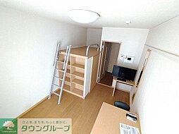 レオパレスメモラブルI 1階1Kのリビング/ダイニング