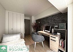 レアライズ武蔵小杉 406 4階1Kのリビング/ダイニング