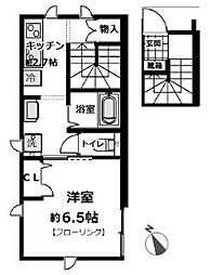 MCASA 1Kの間取図画像