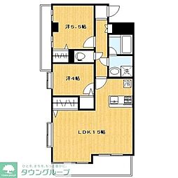 第7ドエル小泉 2LDKの間取図画像
