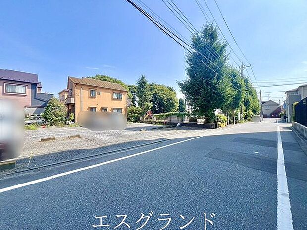 ◆現地の前面道路です。