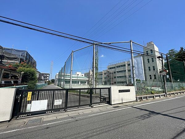 富勢中学校まで　560m　徒歩約7分●一番身近な社会である富勢地域と連携・協働した教育活動を充実させることを目指しています。