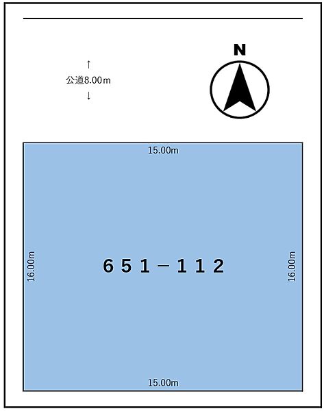 区画図：301000110565