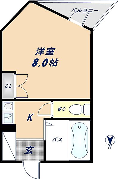 同じ建物の物件間取り写真 - ID:227078313977