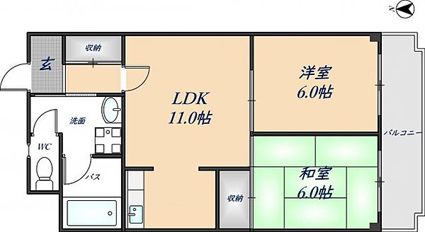 同じ建物の物件間取り写真 - ID:227078314197