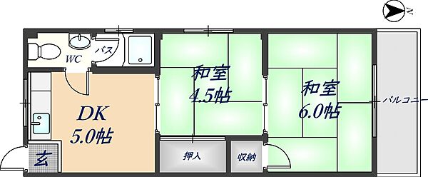 同じ建物の物件間取り写真 - ID:227078710338