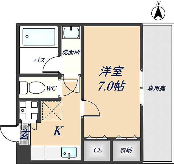 同じ建物の物件間取り写真 - ID:227079949838