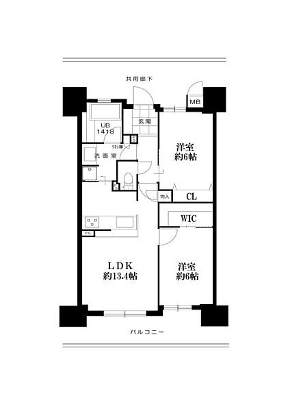 ◇　リフォーム後の間取り（手配中）◇　南向き　◇　リビングに床暖房あり　◇