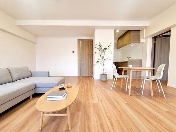【Living】こちらの画像はAIによる家具イメージです。お部屋の雰囲気を感じてみてください♪