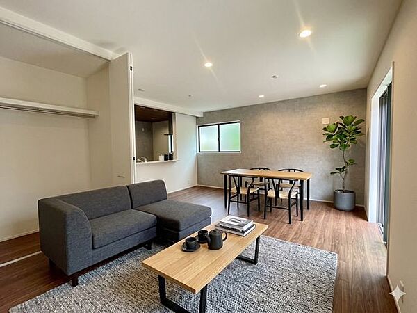 【Living】こちらの画像はAIによる家具イメージです。お部屋の雰囲気を感じてみてください♪