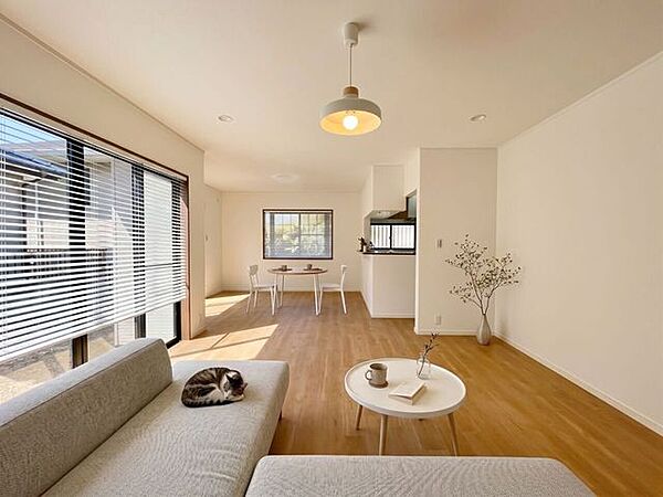 【Living】こちらの画像はAIによる家具イメージです。お部屋の雰囲気を感じてみてください♪